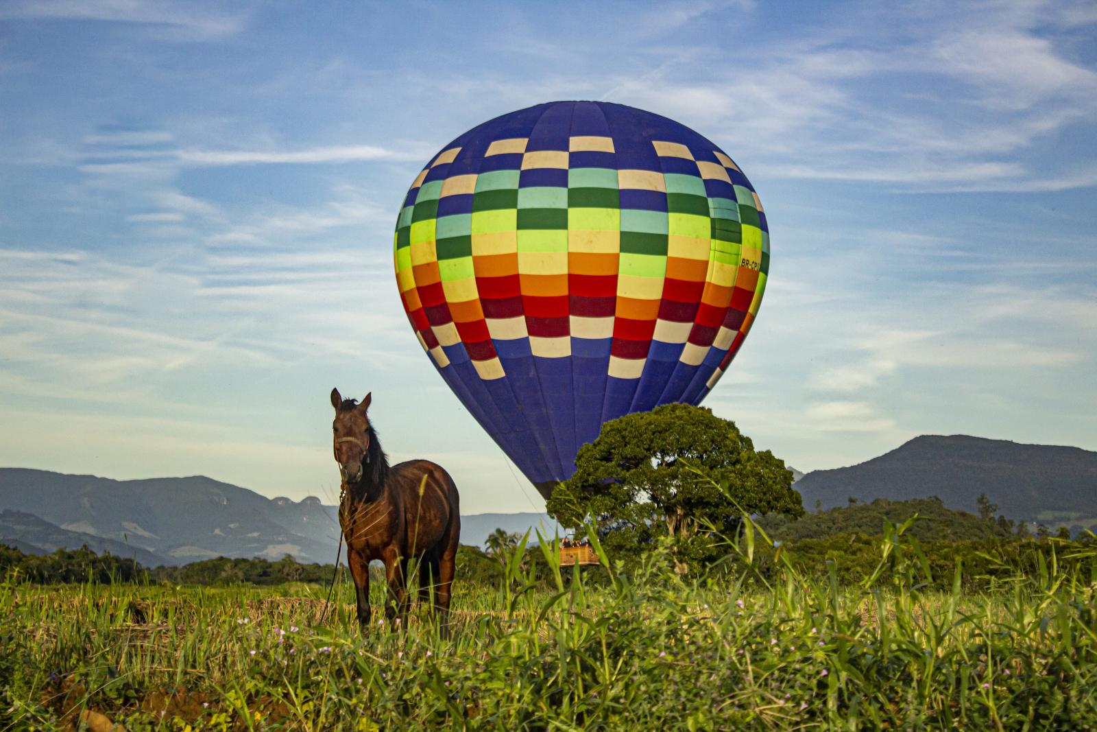 Voo de Balão nos Canyons em Praia Grande Santa Catarina