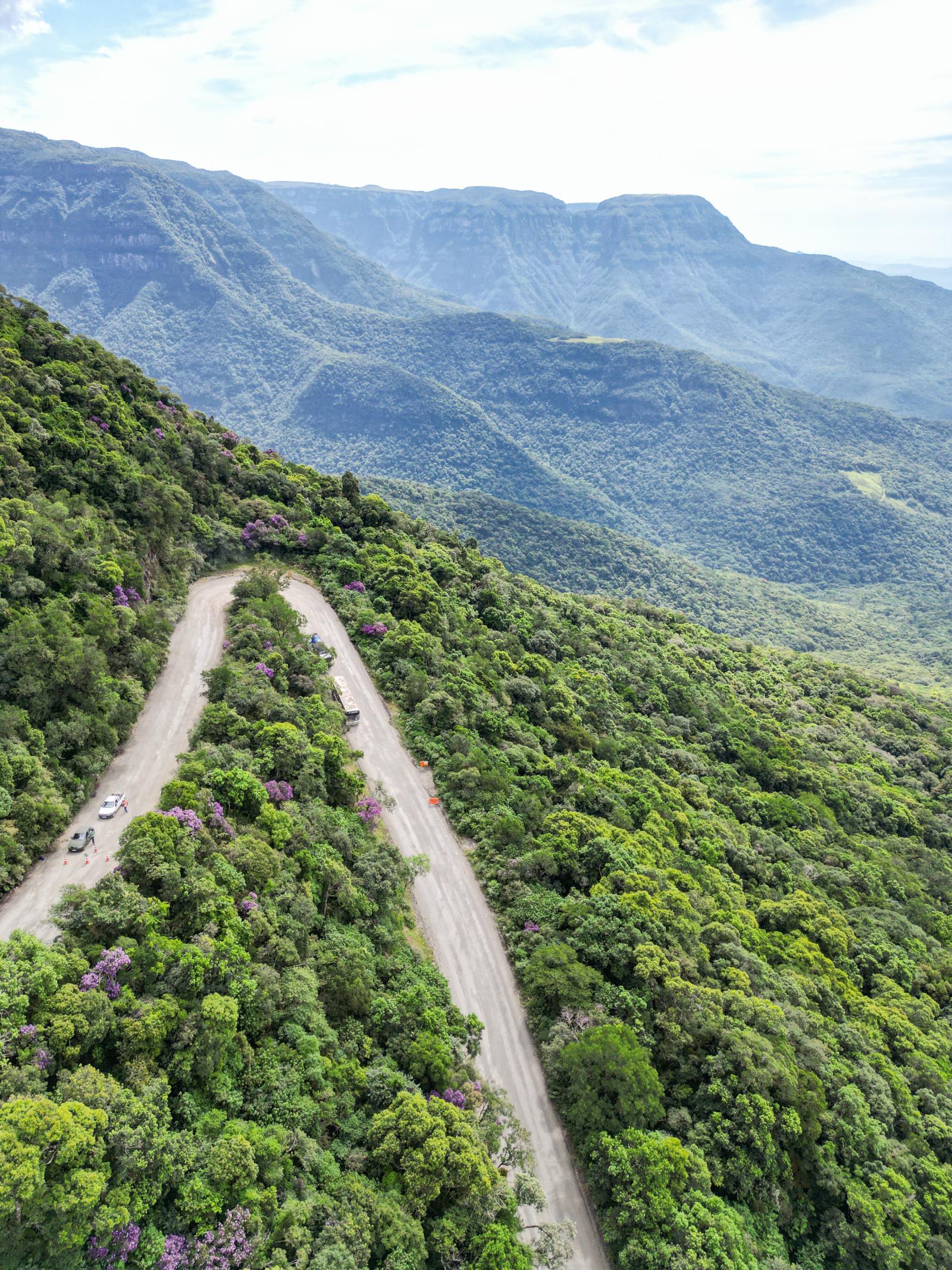 Concreto na Serra do Faxinal está em ritmo acelerado
