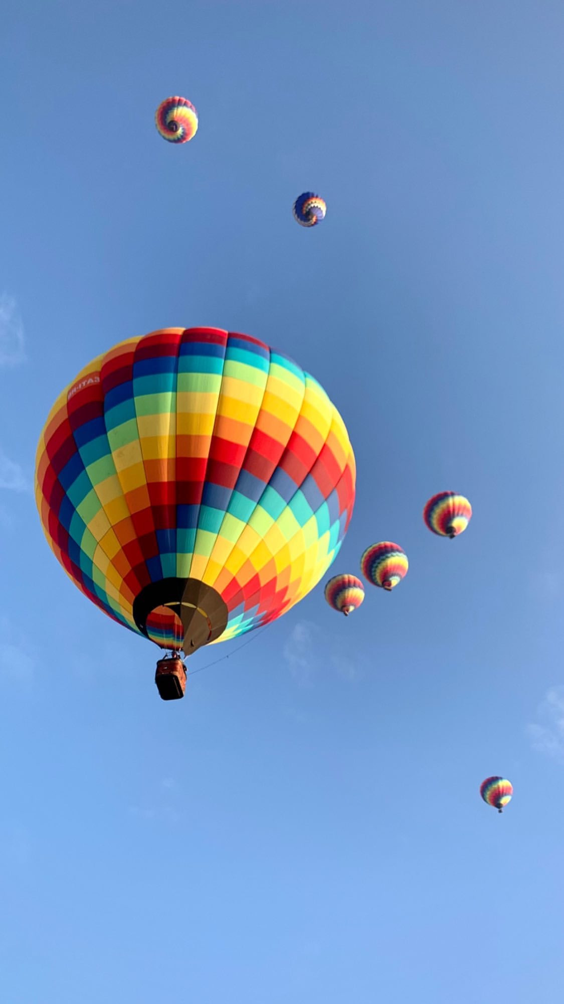 Voe de balão nos Canyons